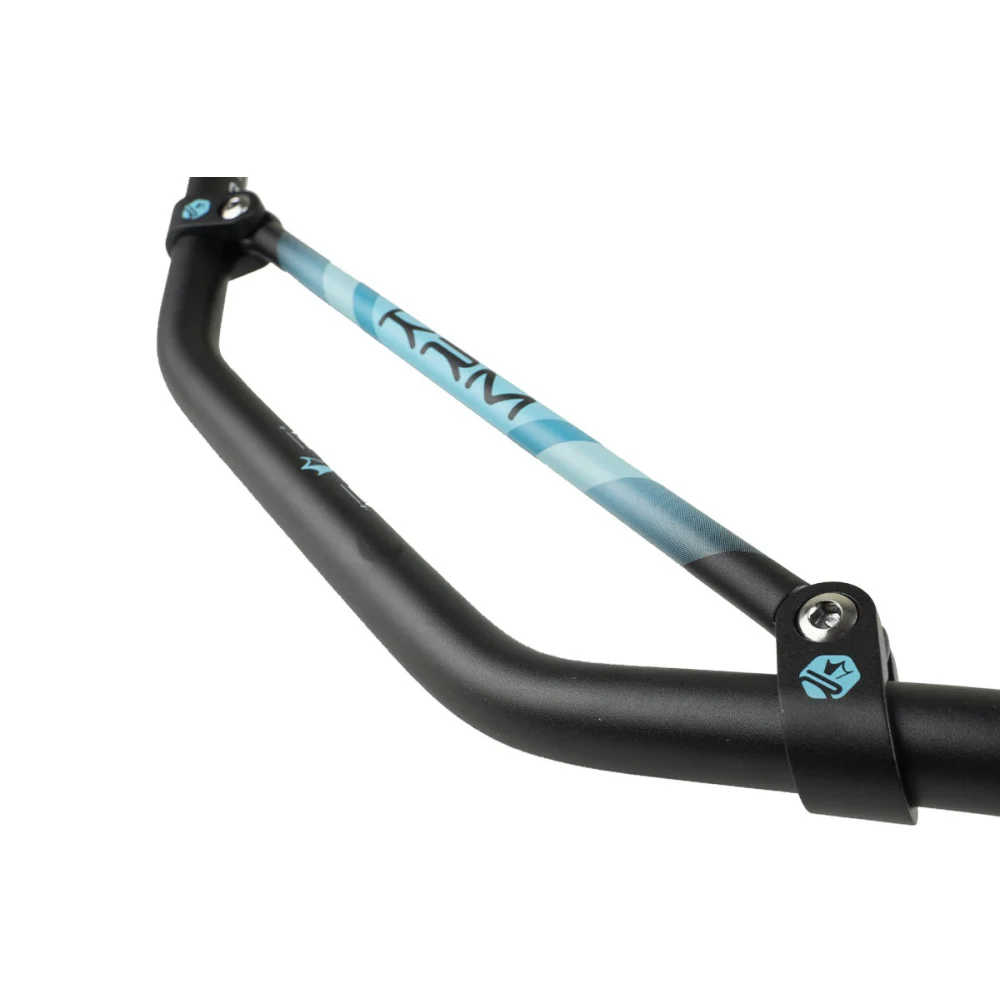 Kierownica KRM Pro Ride czarno - jasno niebieska 22 mm — ujęcie 3