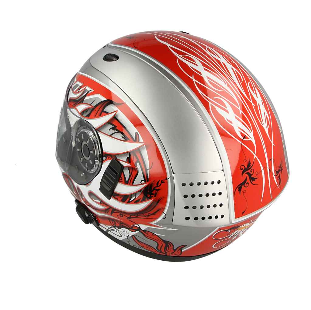 Kask motocyklowy VCAN V170B Grey CH-R – M — ujęcie 10
