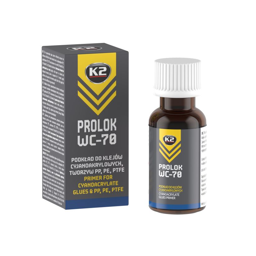 Podkład do kleju cyjanoakrylowego PROLOK WC-70 20 ml K2