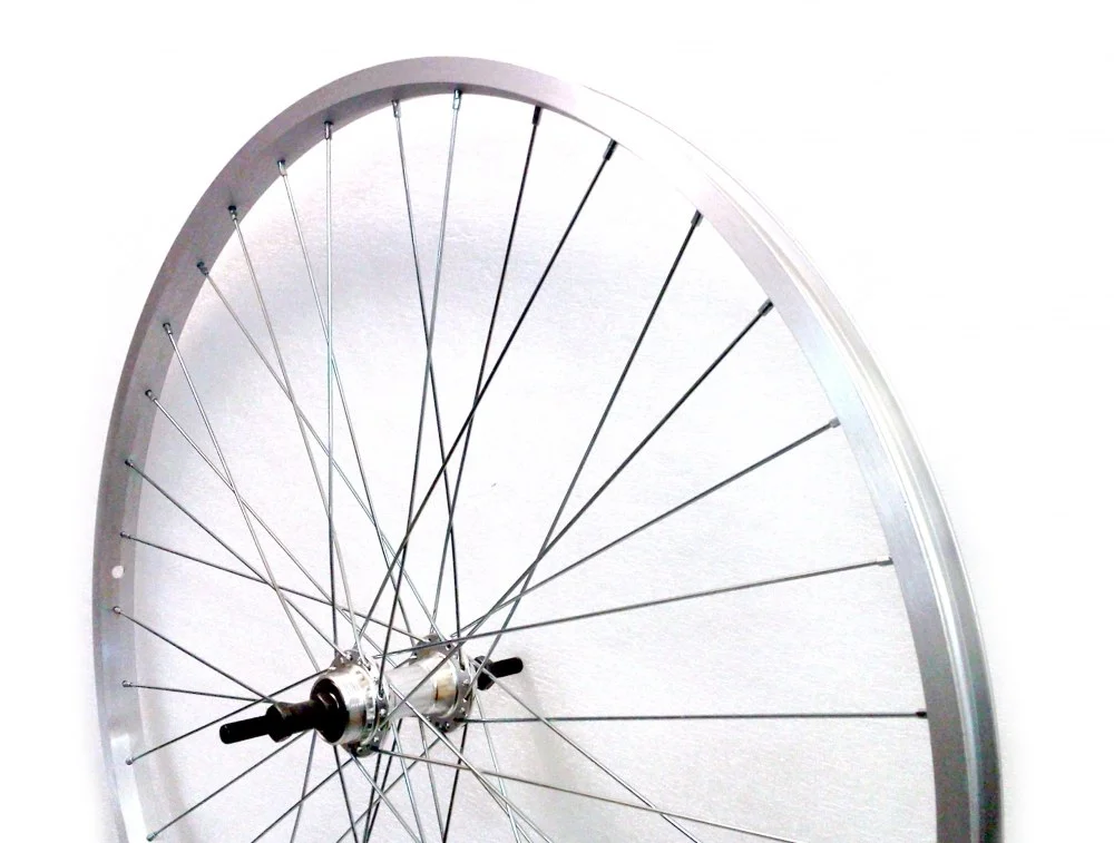 Koło tylne 26" atb aluminium/aluminium