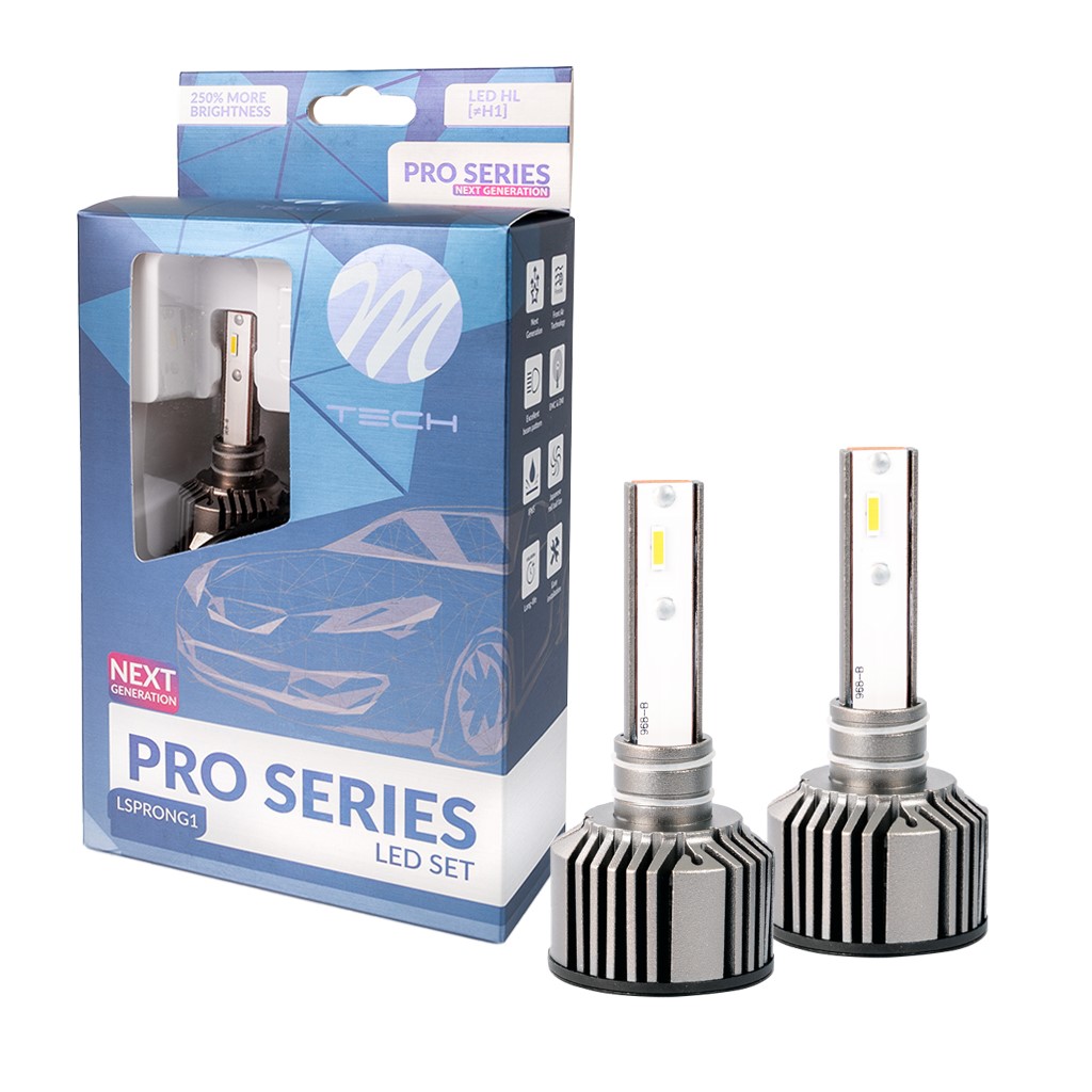 Żarówka LED H1 40 W 12V/6500K/Osram, 2 szt. M-Tech LSPRONG1 — ujęcie 2