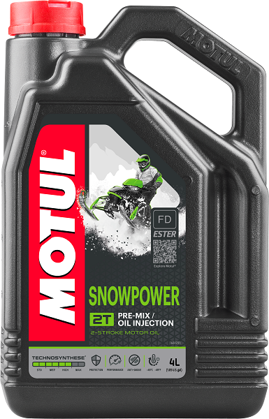 Olej MOTUL snowpower 2T 4 l MOTUL 105888 — ujęcie 2