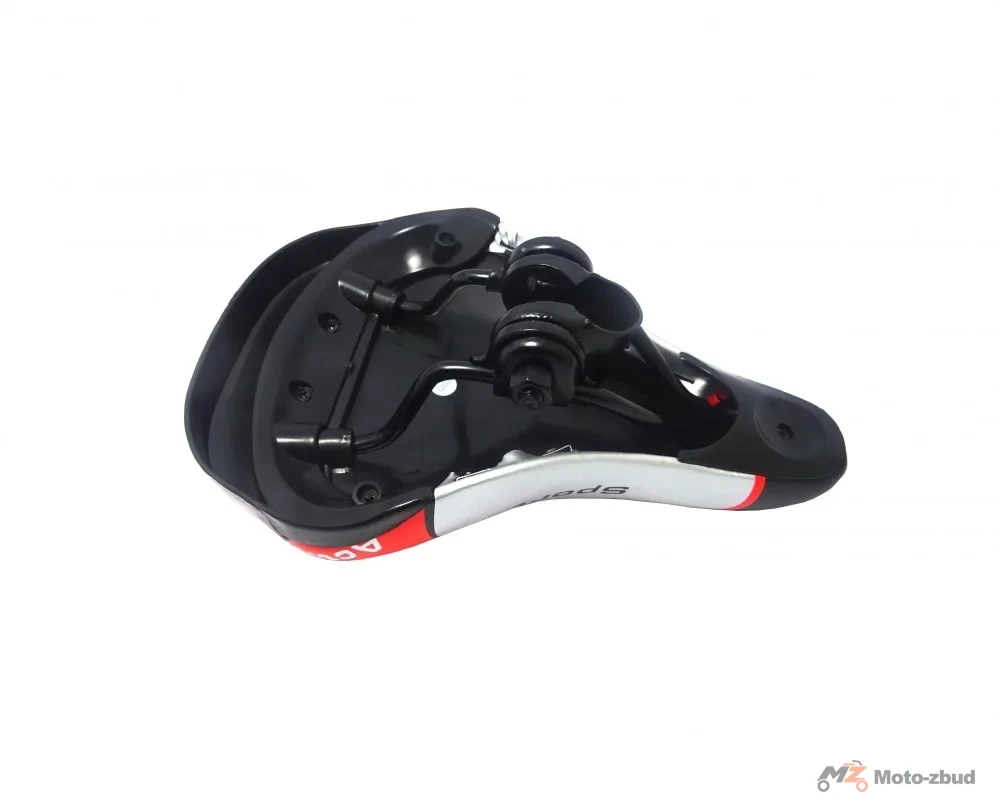 Siodło row. dziecięce S-bike czerwono-czarne (30948) — ujęcie 2