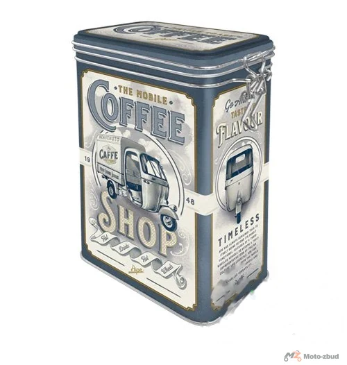 Puszka z klipsem ape coffe shop 31123