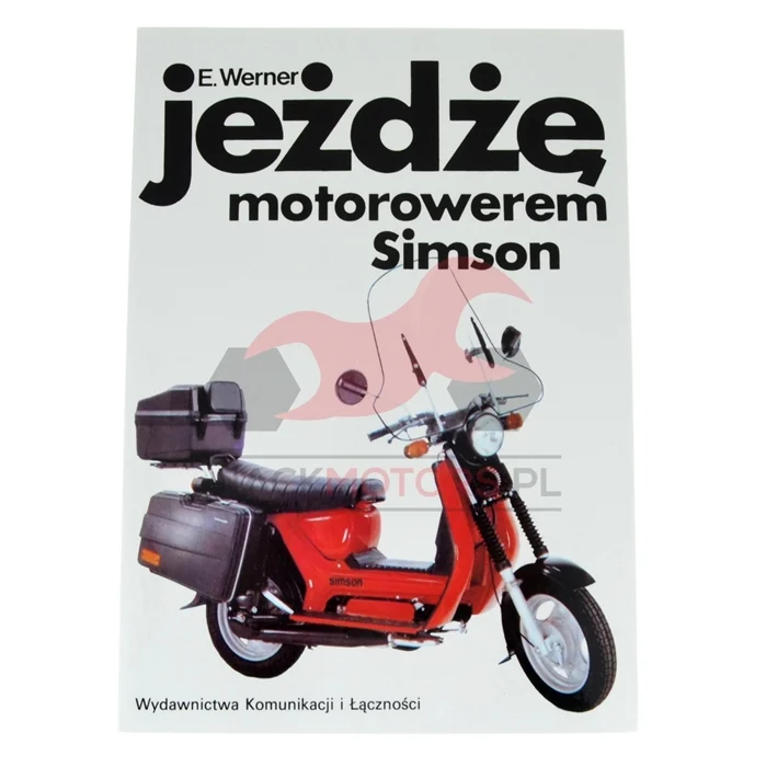 Książka 'jeżdżę motorowerem Simson ' — ujęcie 1