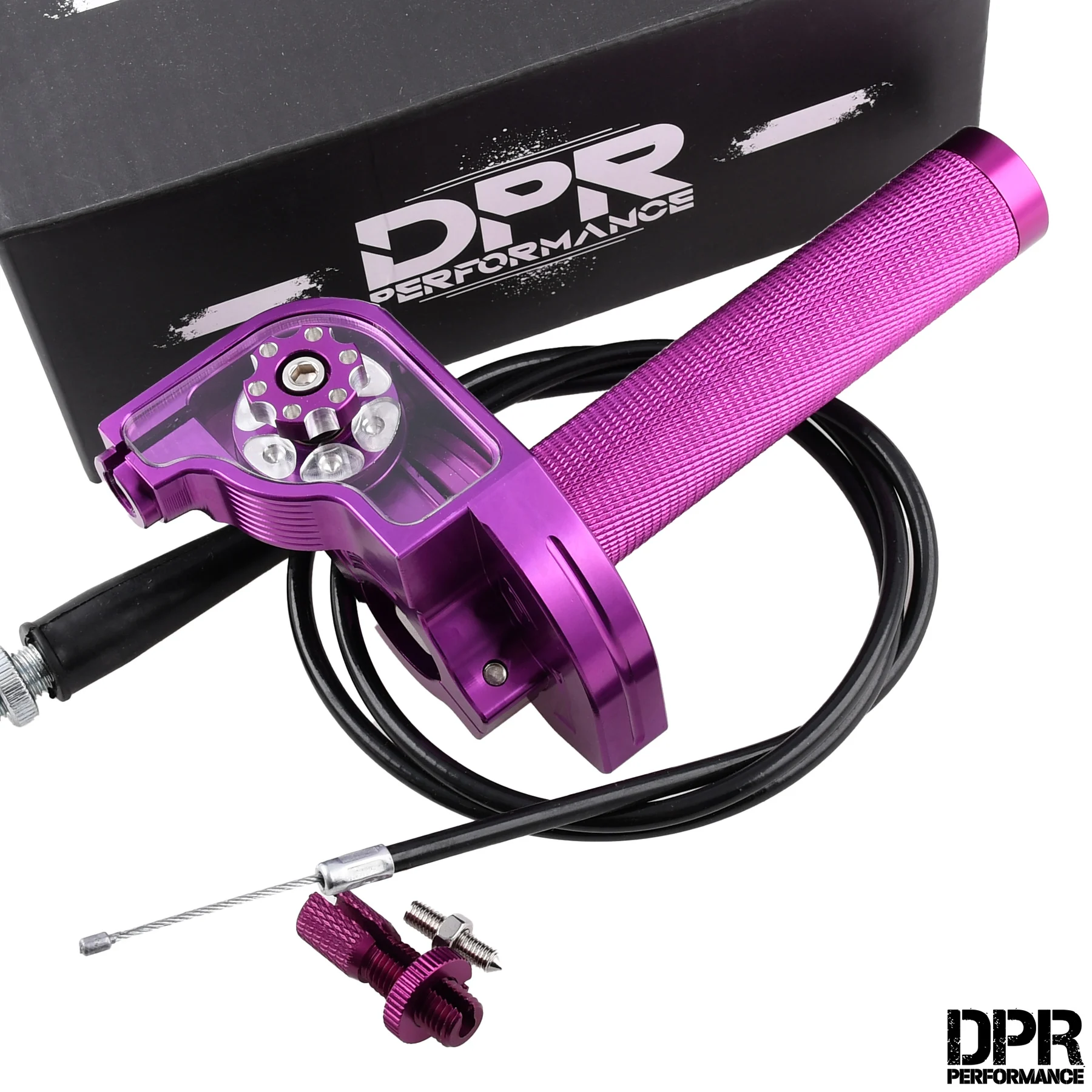 Rollgaz + linka DPR Performance aluminium CNC fioletowy — ujęcie 1