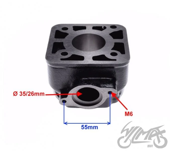 Cylinder do Suzuki RMX SMX 50 41 mm — ujęcie 3