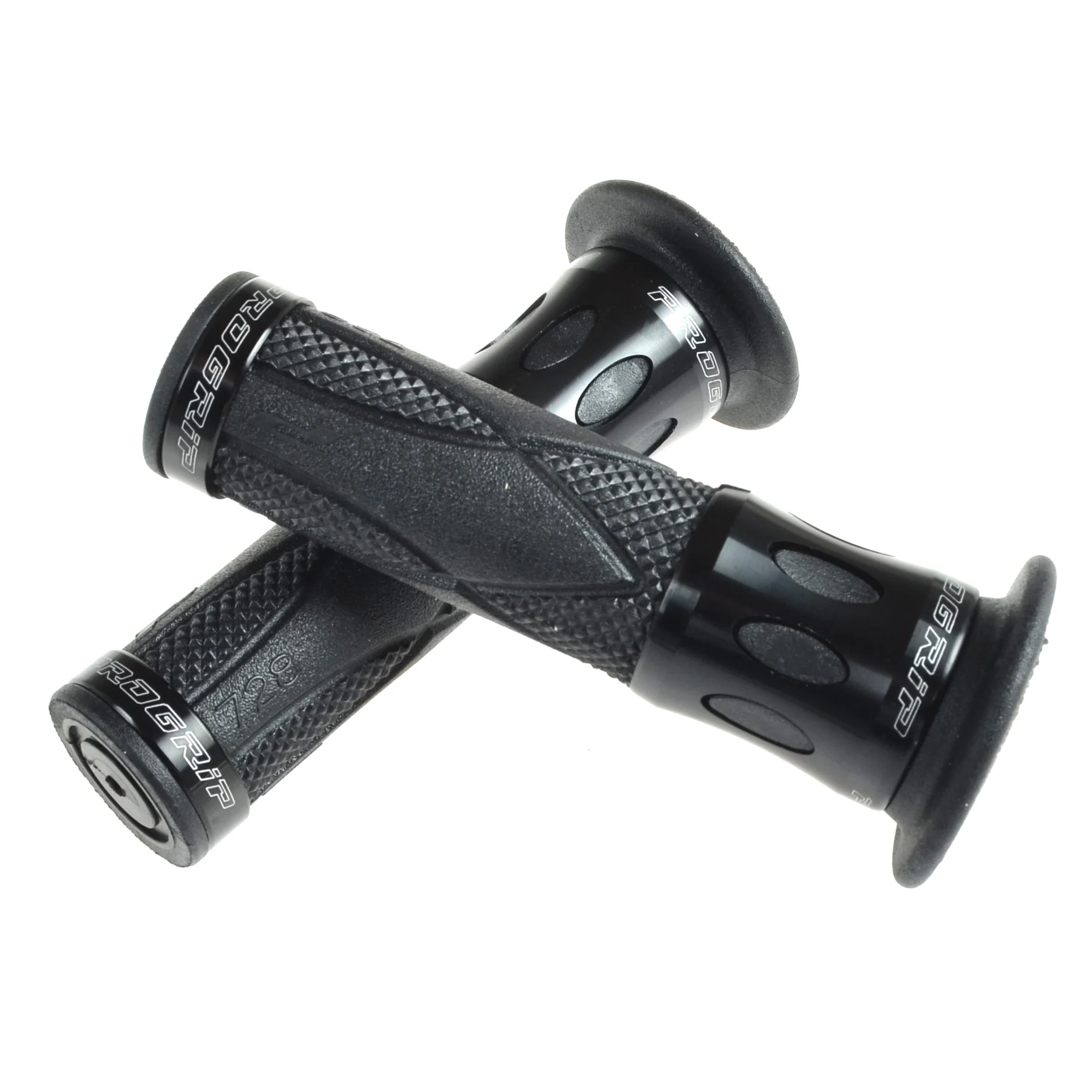 Guma manetki Progrip 728 road aluminium czarna kpl. — ujęcie 1