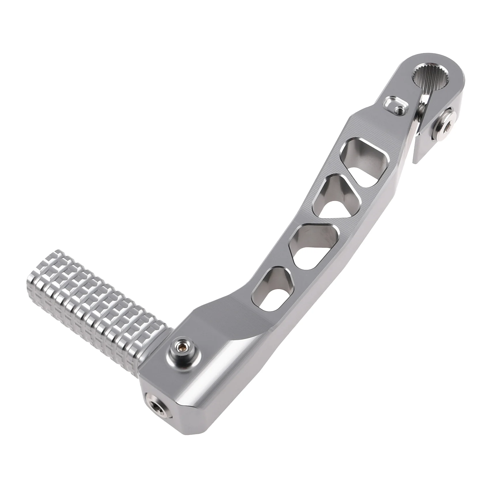 Dźwignia startera Simson S51 titanium aluminium CNC Zap Technix — ujęcie 2
