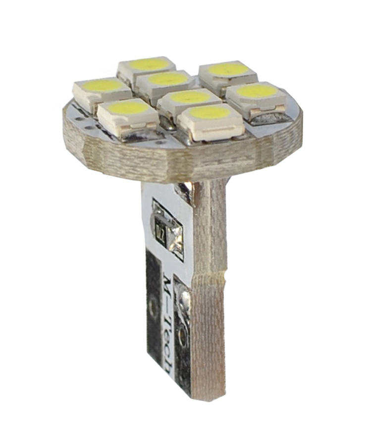 Żarówka LED W5W 0,86W12V 8SMD3528, 2 szt. M-Tech LB078W — ujęcie 2