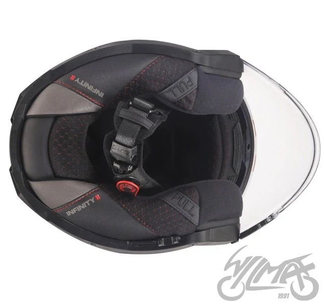 Kask LS2 OF603 Infinity II Solid White — rozmiar L — ujęcie 2