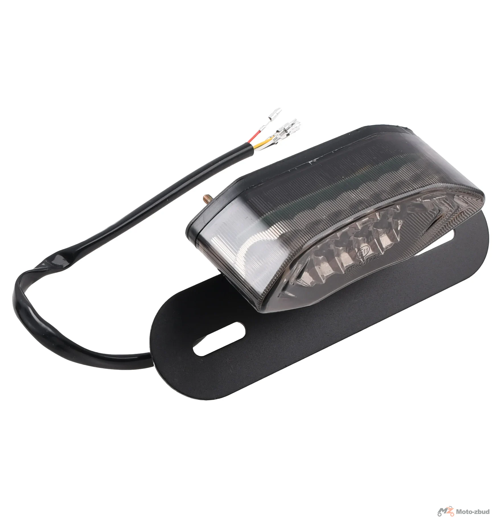Lampa tylna uniwersalna LED dymiona + kierunkowskazy z uchwytem tablicy Racing Force — ujęcie 2