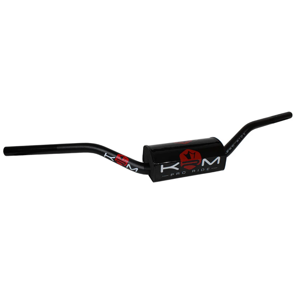 Kierownica fatbar KRM Pro Ride czarno - czerwona 22/28,6 mm + gąbka — ujęcie 1