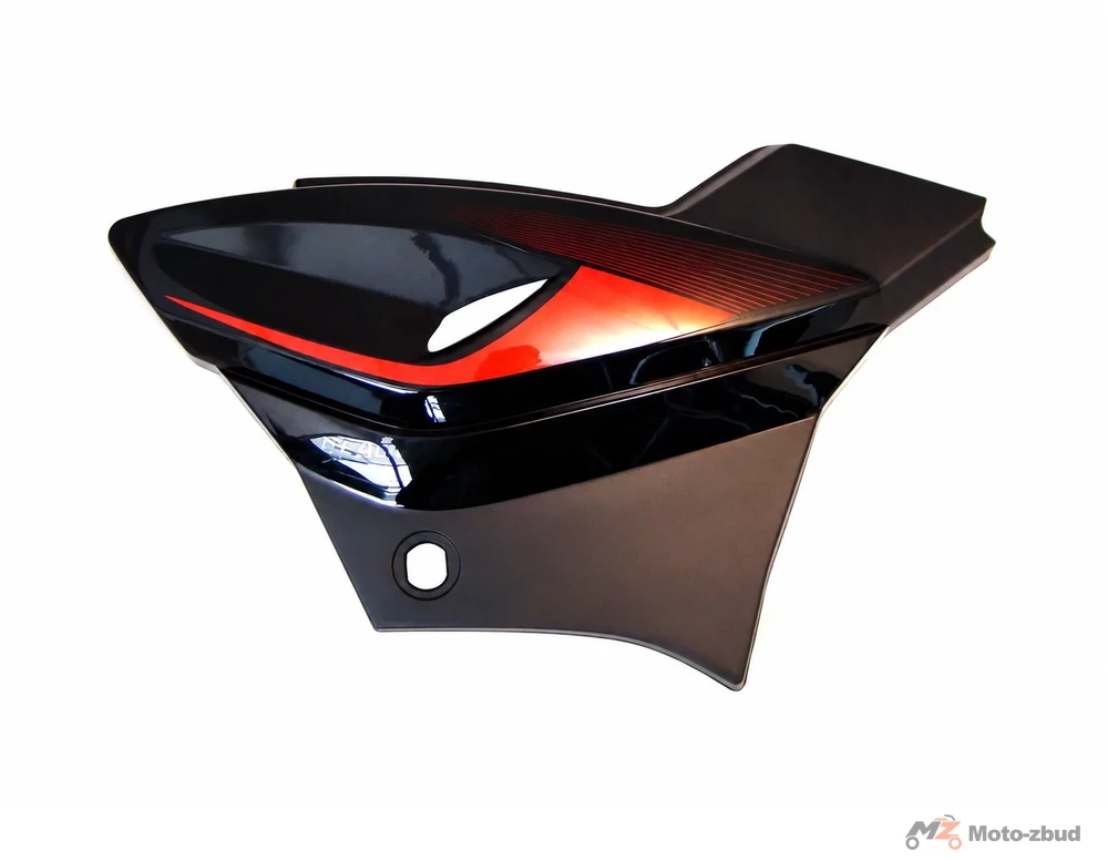 Junak 901 SPORT/122 sport osłona boczna prawa czarno-czerwona