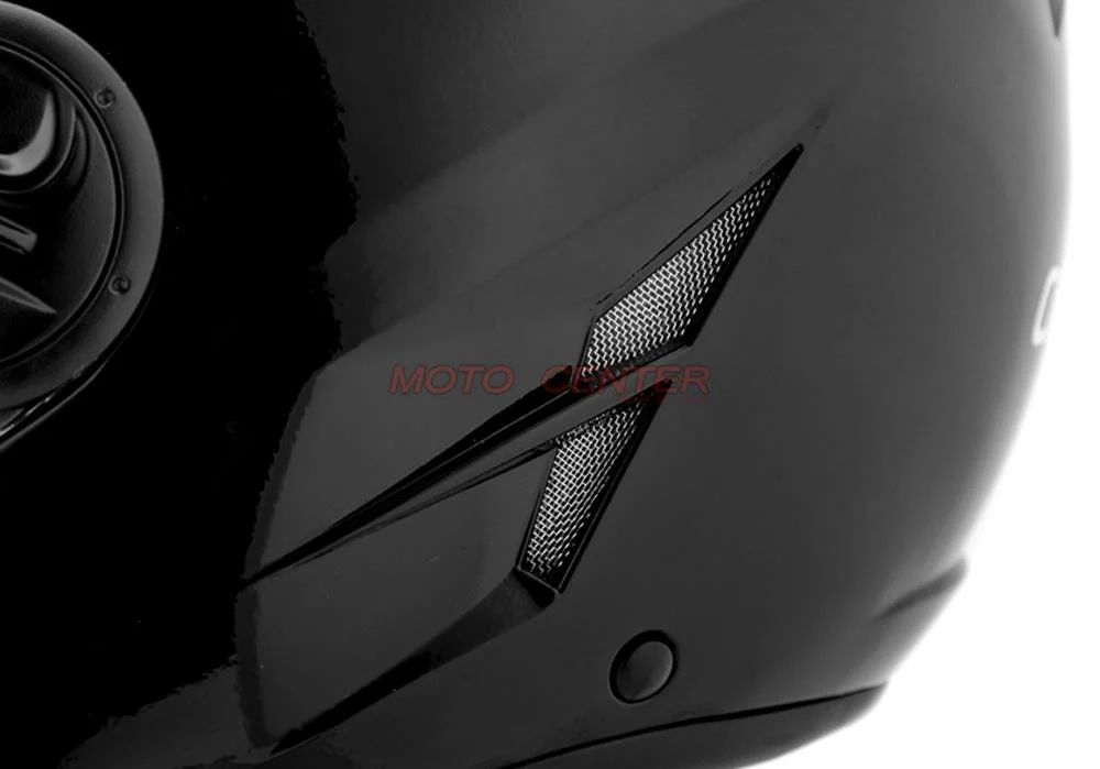 Kask motocyklowy otwarty City-Bike WL-202 czarny połysk rozmiar XS ECER22.05 — ujęcie 4