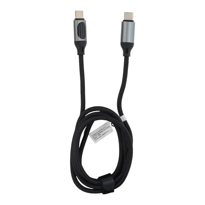 Kabel USB-C do USB-C 1 m, 45 W PD/QC 3.0 EKRAN LCD — ujęcie 6