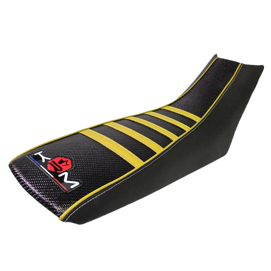 Pokrowiec siedzenia KRM Pro Ride czarno żółty Derbi DRD x-treme / DRD racing — ujęcie 1