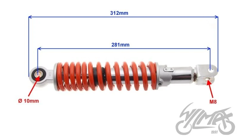 Amortyzator tylny — ZB6101 — ujęcie 2