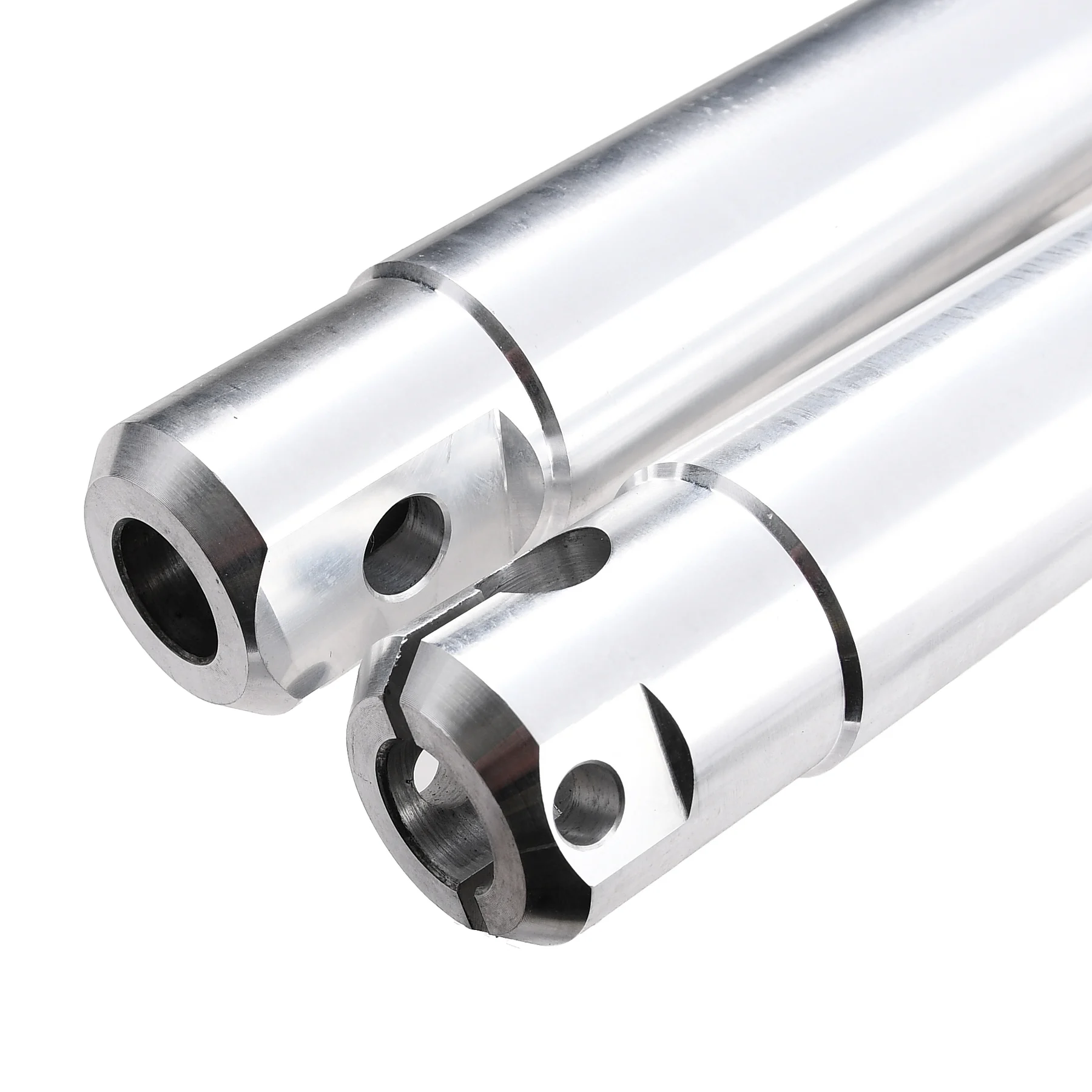 Amortyzatory teleskopy Simson enduro, SR50, SR80 wersja długa aluminium CNC DPR Performance — ujęcie 2