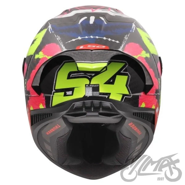 Kask LS2 FF805 Thunder Gp Aero Rep.Aldeguer 25 — rozmiar S — ujęcie 4