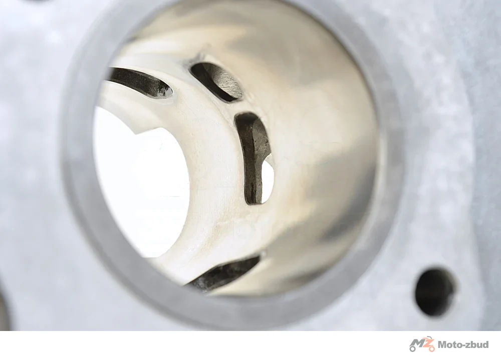 Cylinder Simson 60/4 sport MK2 + tłok MZA / keystone / Barikit kpl. · tłok MZA/Almot K20 2P — ujęcie 8
