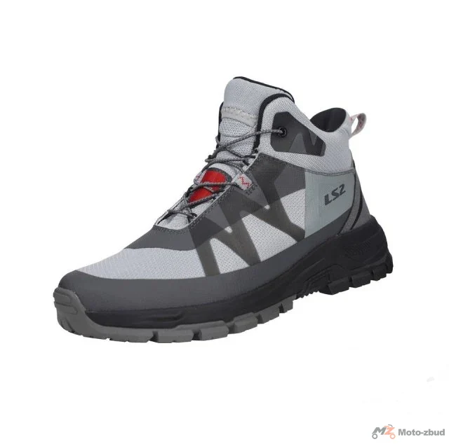 Buty motocyklowe LS2 Torrent WP — jasnoszare, rozmiar 47