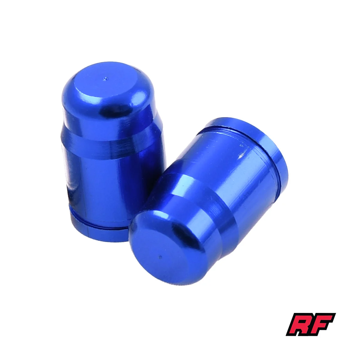 Nakrętka wentyla Racing Force roller V3 niebieska 2szt — ujęcie 1