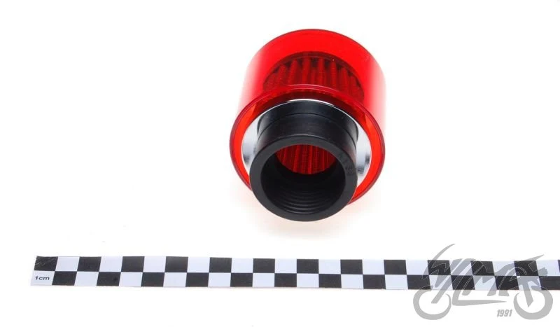 Filtr powietrza 38 mm z czerwoną osłoną plastikową — ujęcie 3
