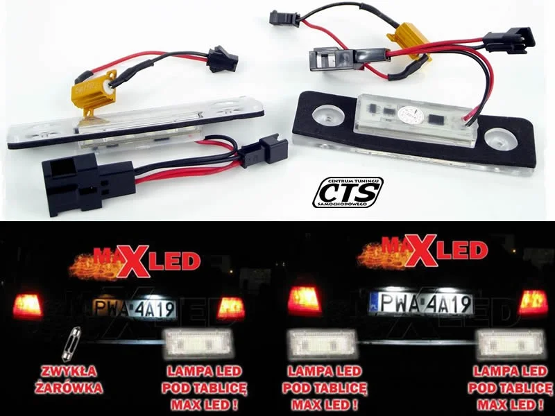 Oświetlenie tablicy Led NR44 Skoda Octavia II 2008–2013 — ujęcie 3