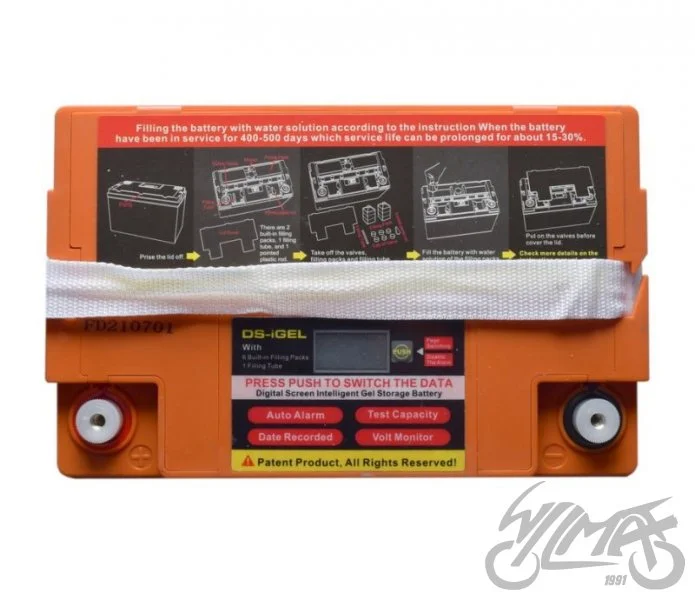 Akumulator OT75-12 75 Ah solar, camper jacht . — ujęcie 2