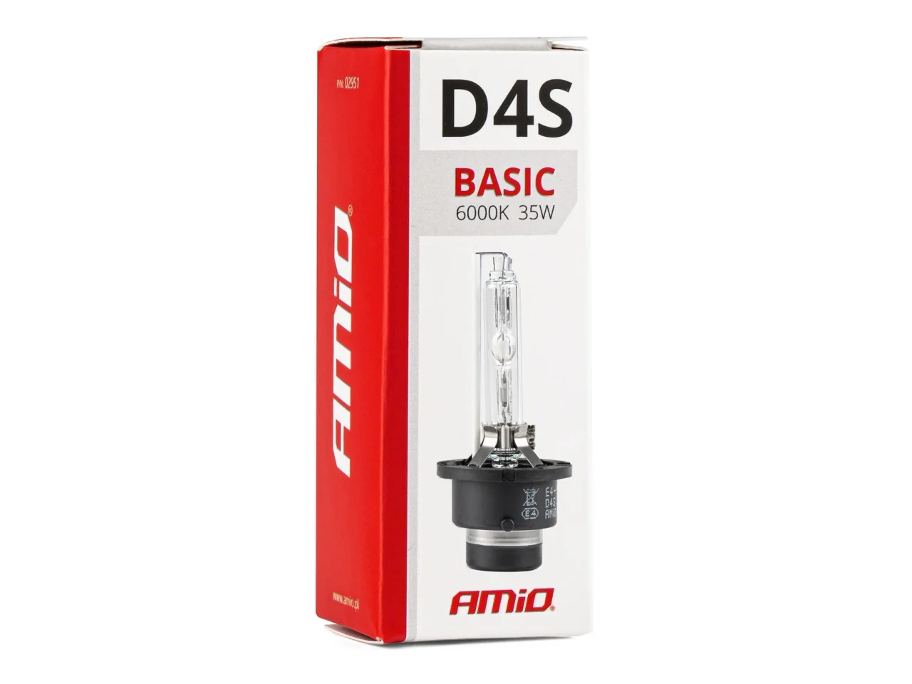 Żarnik Xenon D4S 6000K Amio BASIC — ujęcie 2