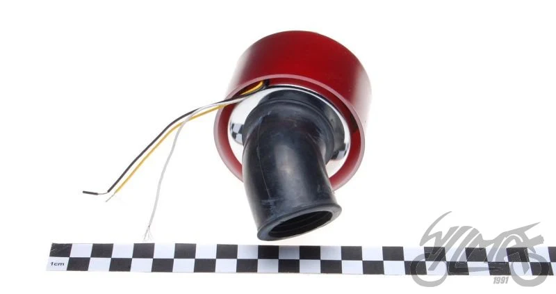 Filtr powietrza 32 mm, z obudową LED, wariant czerwony — AF96132 — ujęcie 3