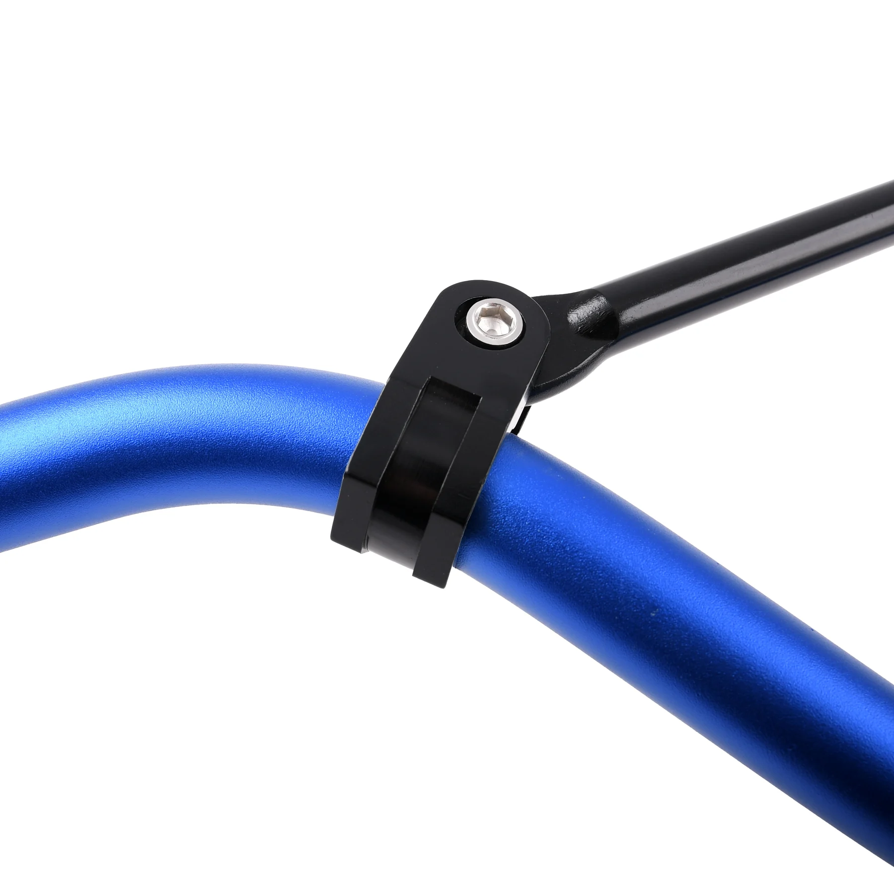 Kierownica Racing Force uniwersalna niebieska 22 mm — ujęcie 2