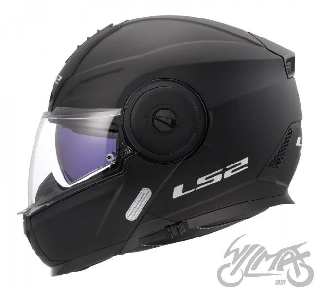 Kask szczękowy LS2 FF902 Scope II Solid Matt Black — L — ujęcie 2