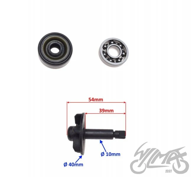 Zestaw naprawczy pompy cieczy do Yamahy VP125 X-City / YP125R X-Max / YP125RA X-Max ABS — ujęcie 2