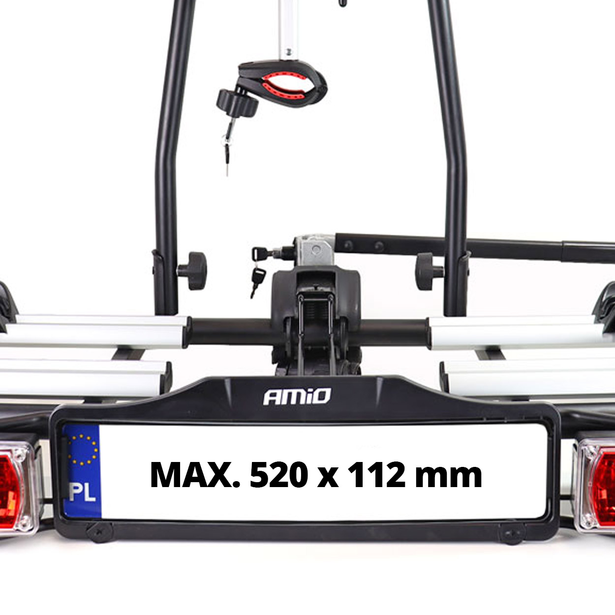Bagażnik rowerowy samochodowy na hak - E-Bike - 2 rowery TBC-02/2 — ujęcie 16