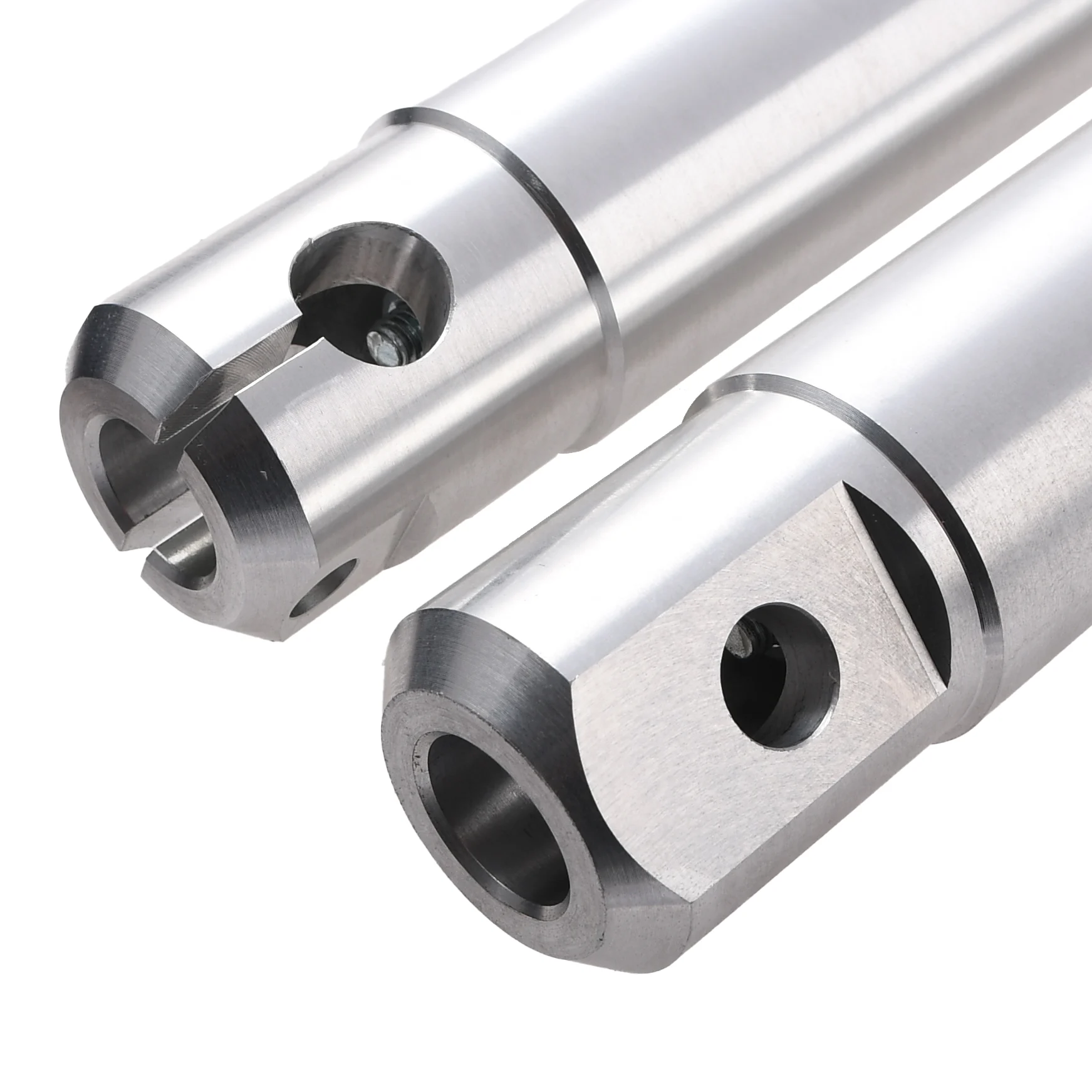 Amortyzatory teleskopy Simson S50 / S51 / S70 / S53 wersja krótka 3,2 mm aluminium CNC JMP — ujęcie 2
