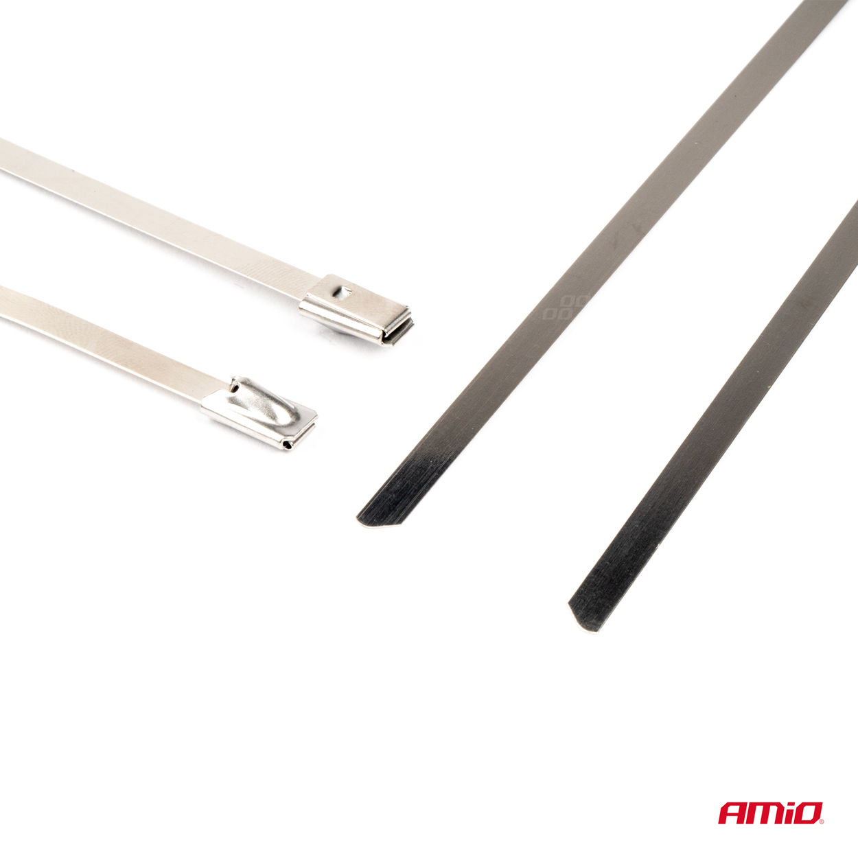 Opaski zaciskowe metalowe ze stali nierdzewnej 4.6x250mm 100 szt. — ujęcie 3