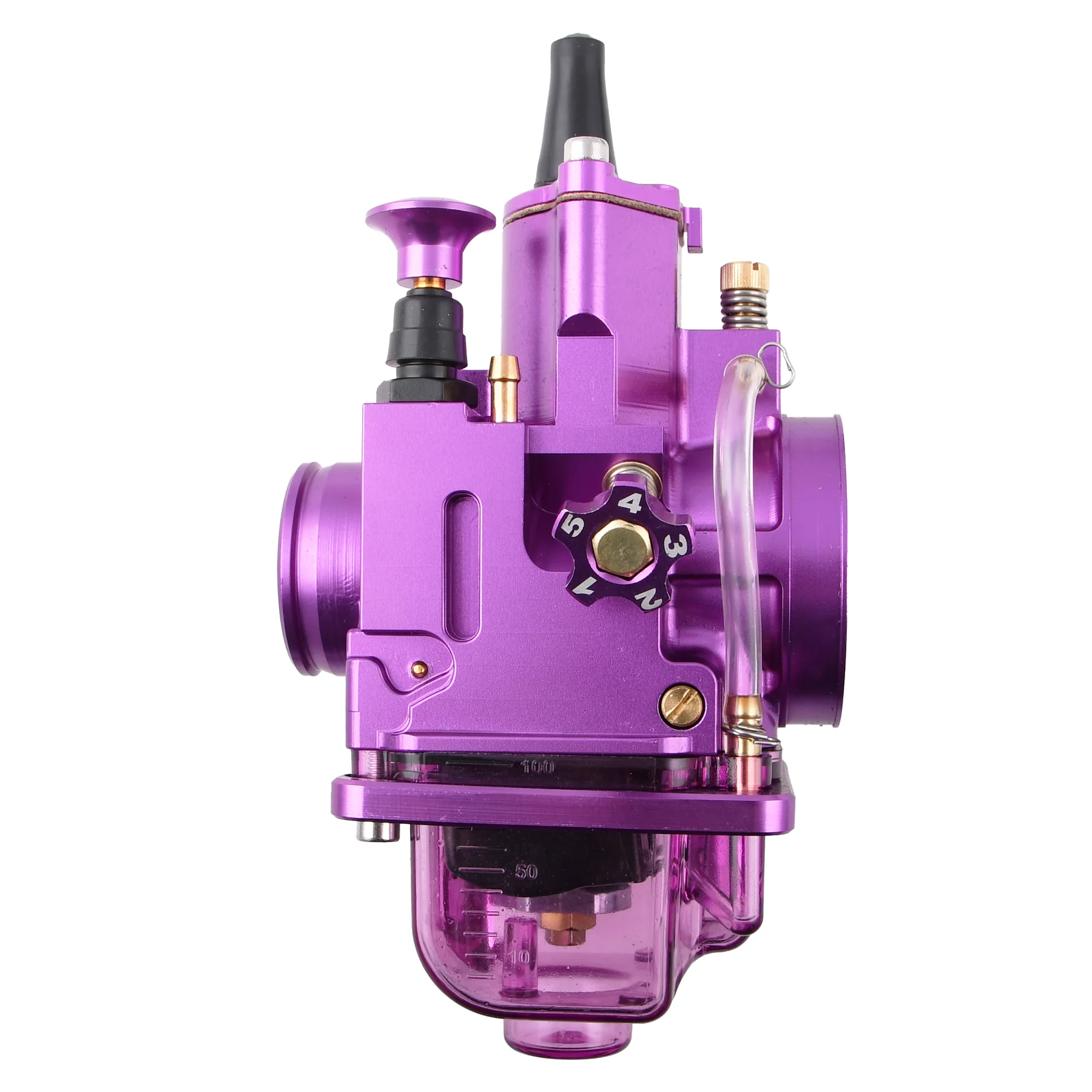 Gaźnik DPR Performance 28 mm PWK CNC fioletowy + zestaw dysz do regulacji — ujęcie 4