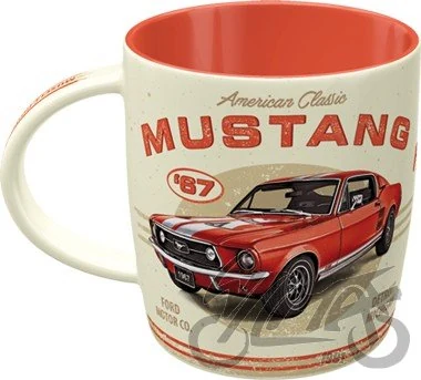 Kubek Ford mustang GT 1967 red 43076 — ujęcie 4