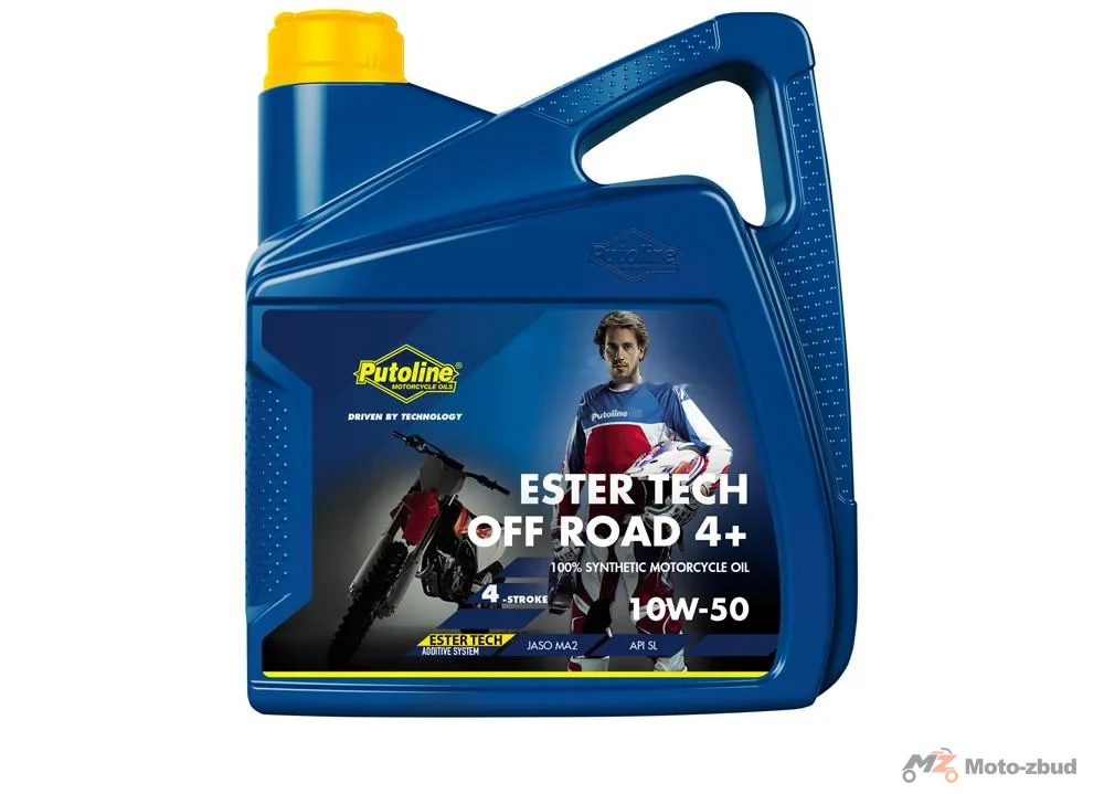 Putoline Ester Tech Off Road 4+ 10W50 4L full syntetyczny olej do off road