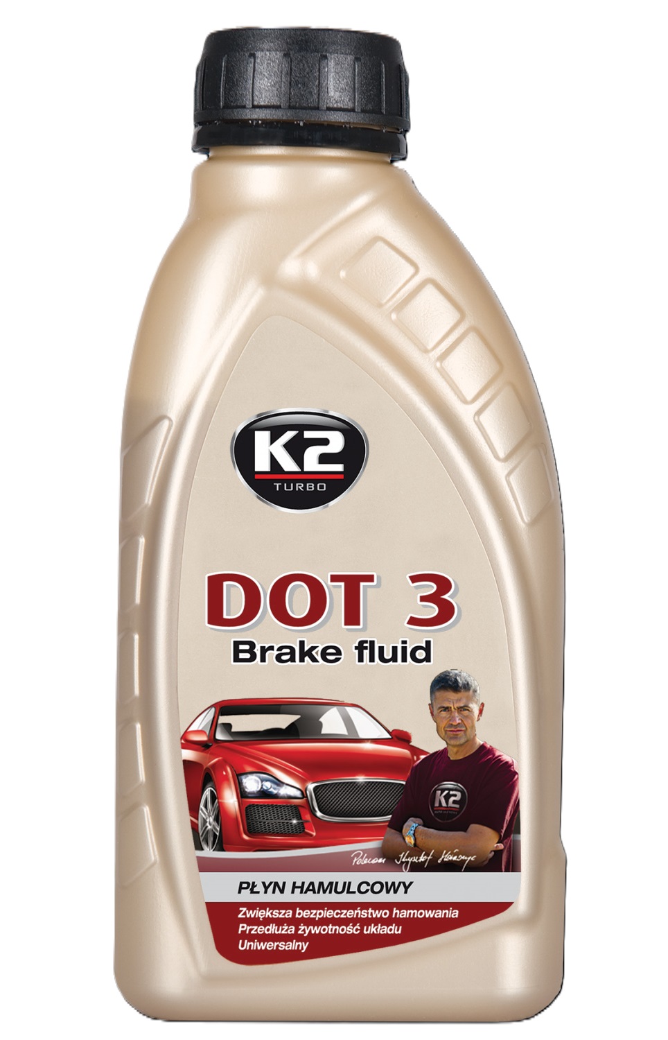 Płyn hamulcowy DOT3 K2 0.5 l T103