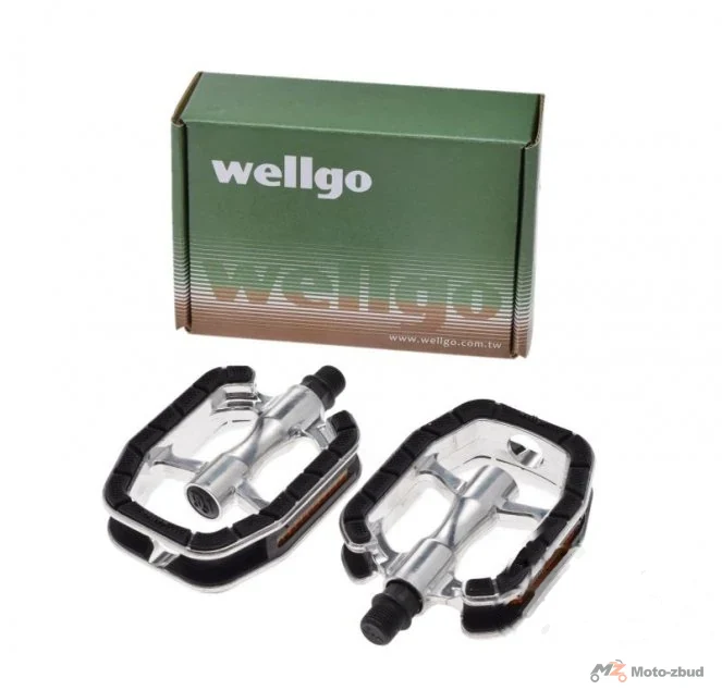 Pedały rowerowe Wellgo platformowe — AWR0080, para