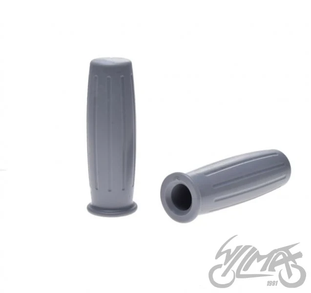 Chwyty kierownicy 7/8" + 1", 117 mm — szare, komplet — ujęcie 1