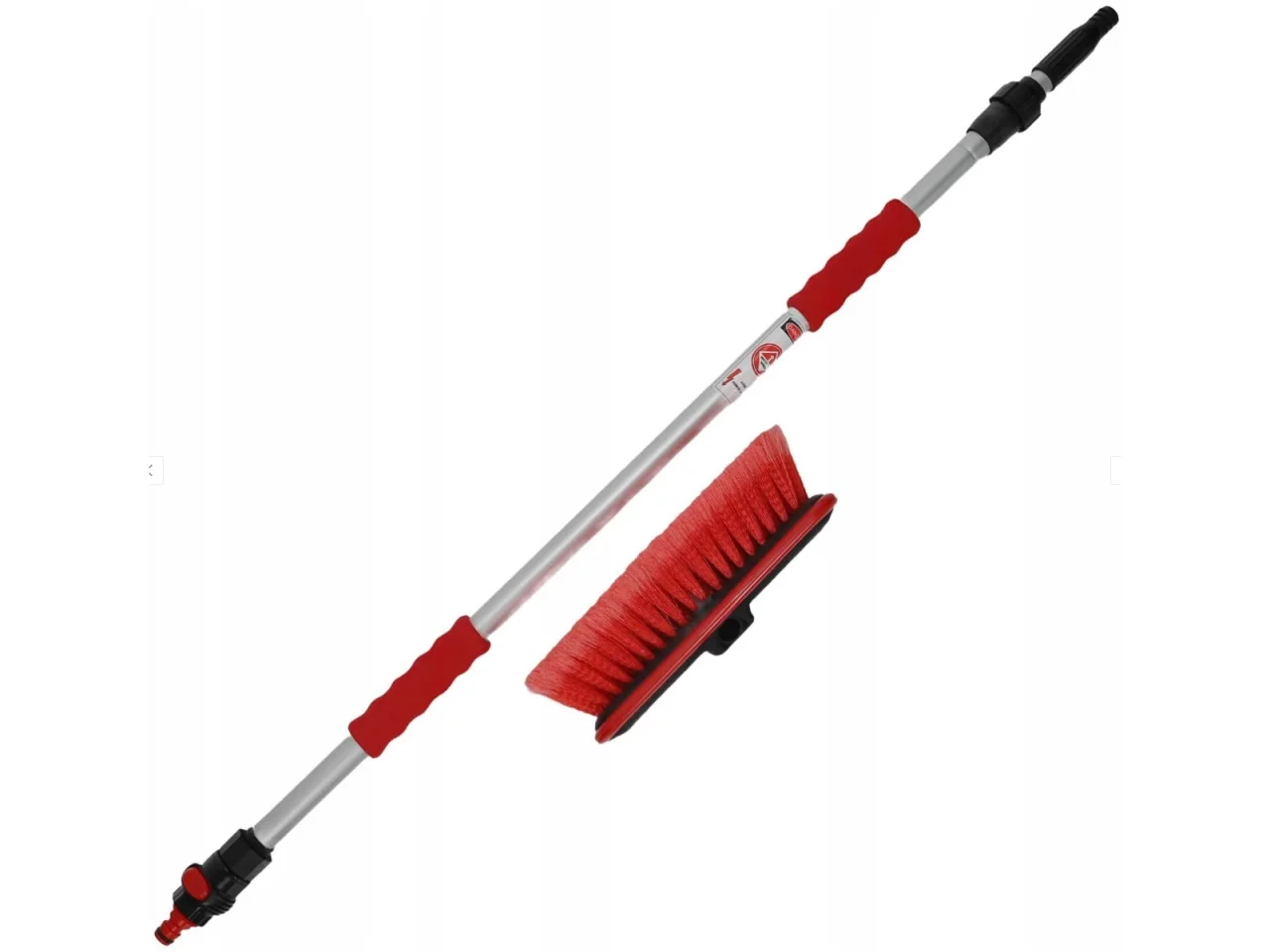 Szczotka do mycia teleskopowa z podłączeniem wody 104-166cm — ujęcie 2