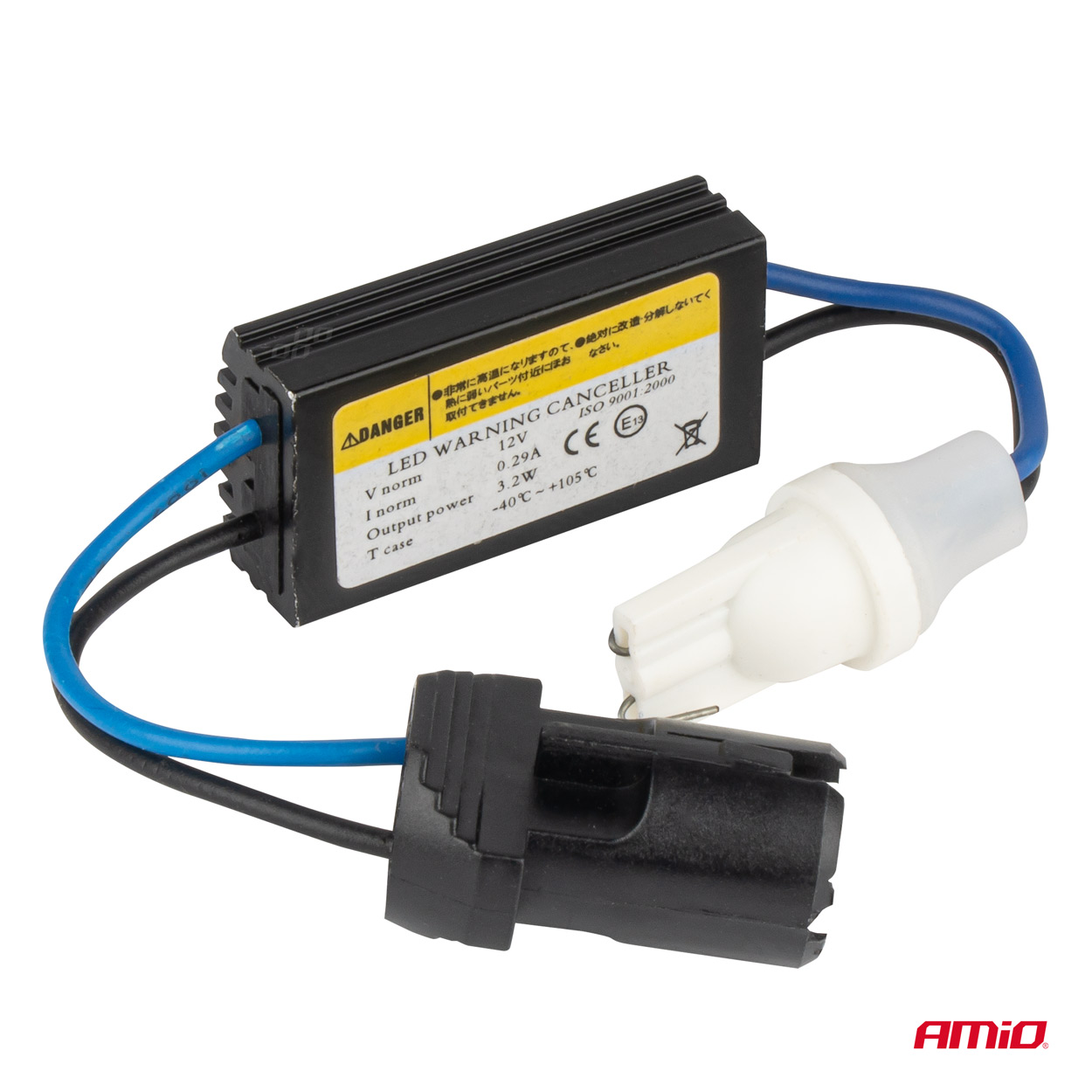 Rezystor opornik CANBUS do żarówek LED 12 V 3.2 W T10 W5W — ujęcie 2