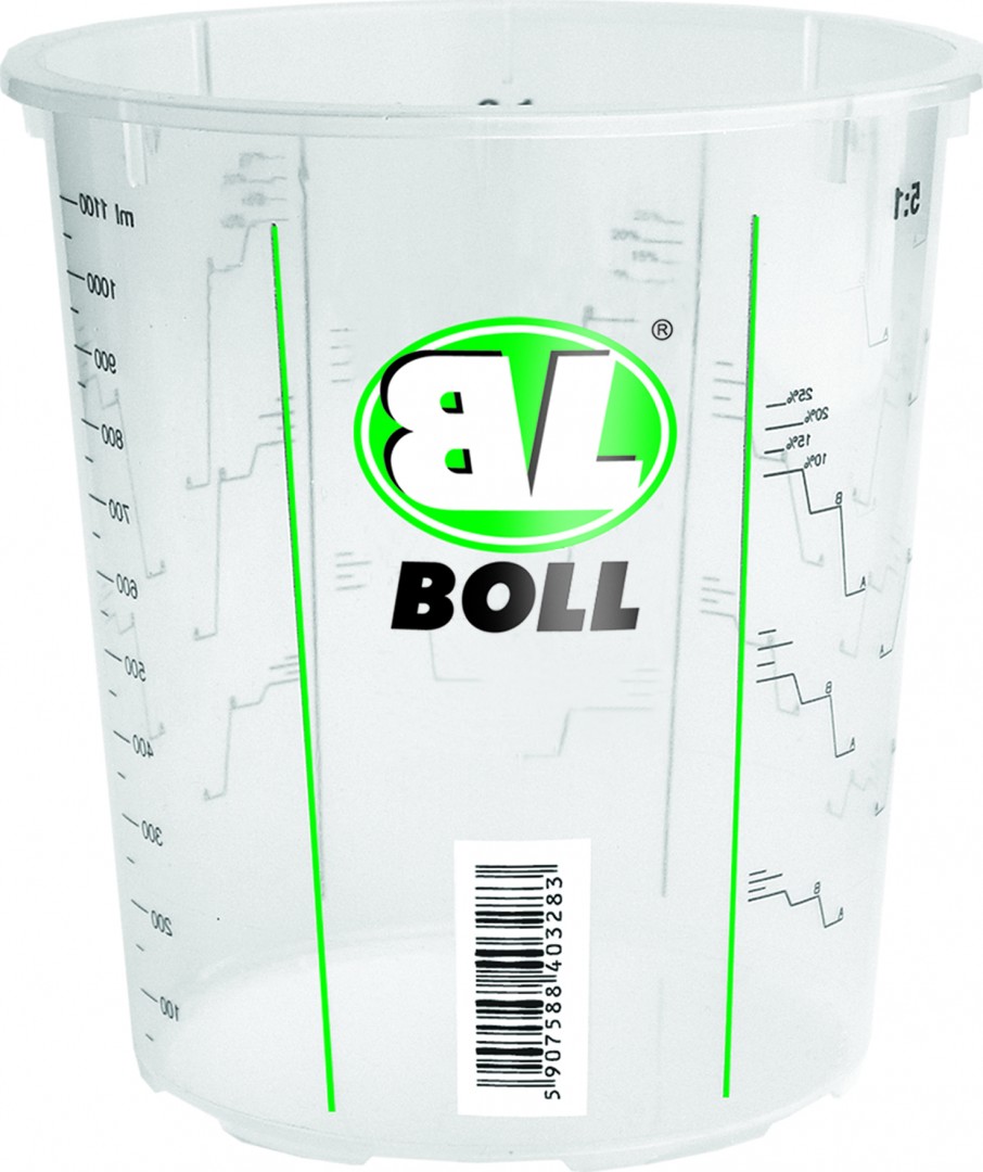 Pojemnik plastikowy z podzialka 1300ML