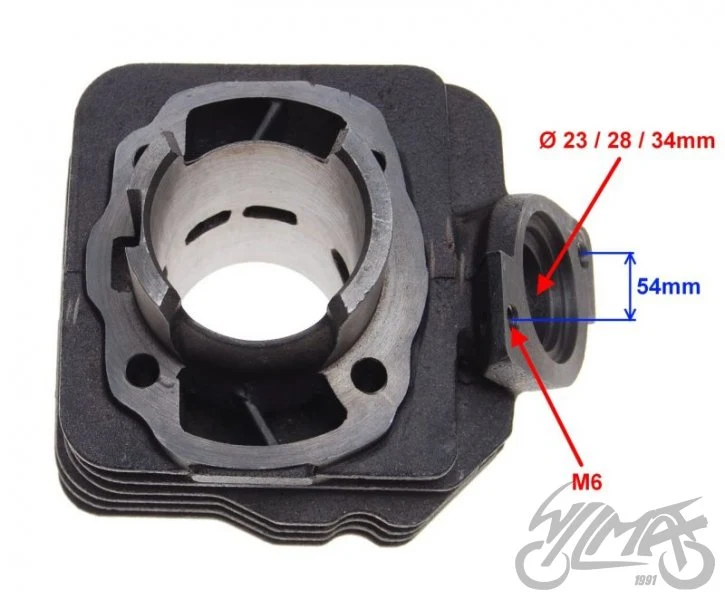 Cylinder do Hondy Dio 60 cm³ 43,00 — ujęcie 3