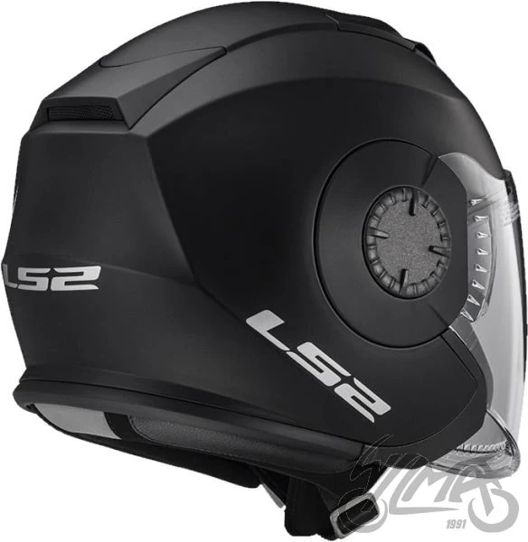 Kask LS2 OF570 Verso Solid Matt Black — rozmiar 3XL — ujęcie 2