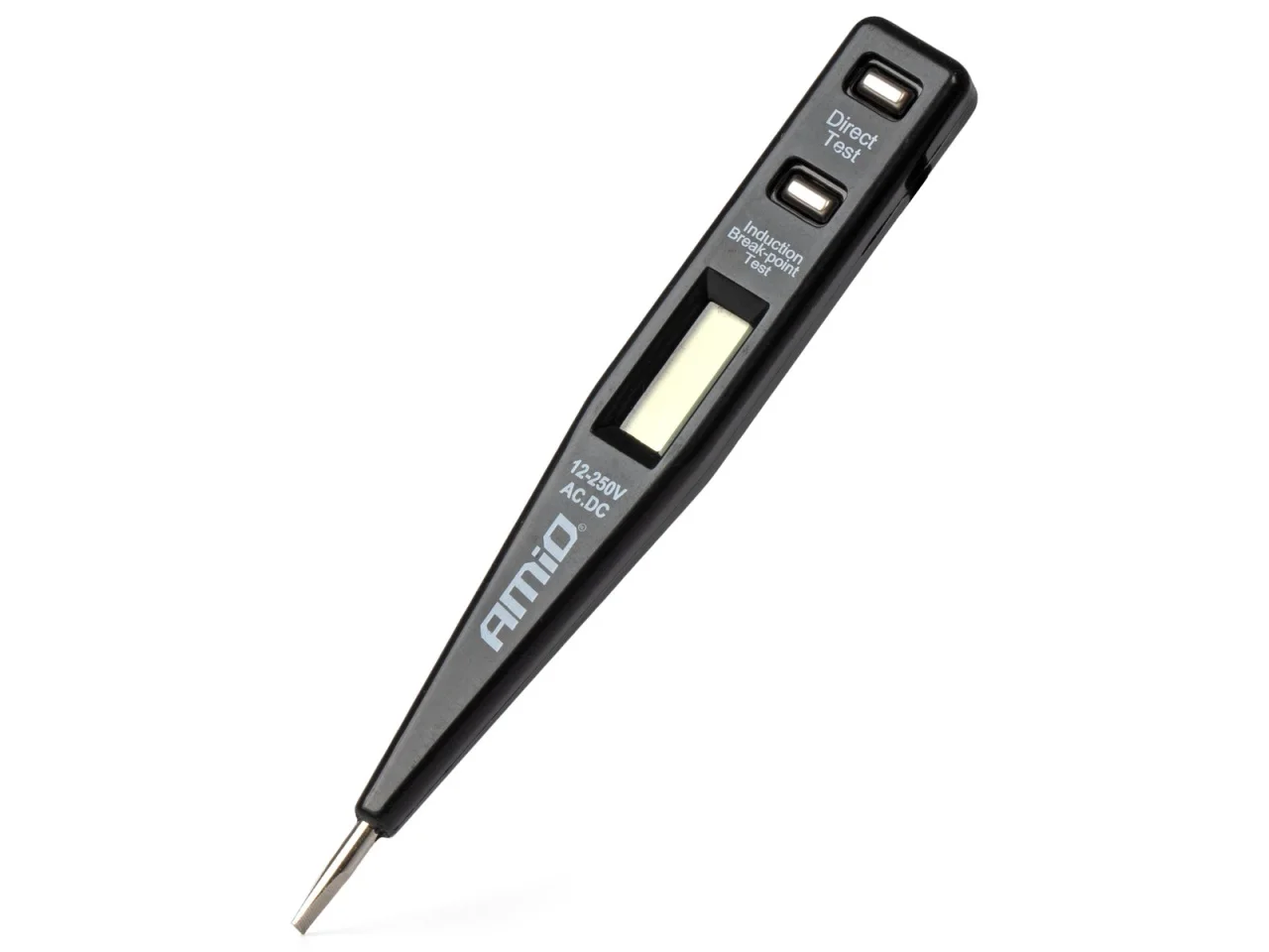 Tester / próbnik napięcia 12-250V DC/AC z LCD — ujęcie 4